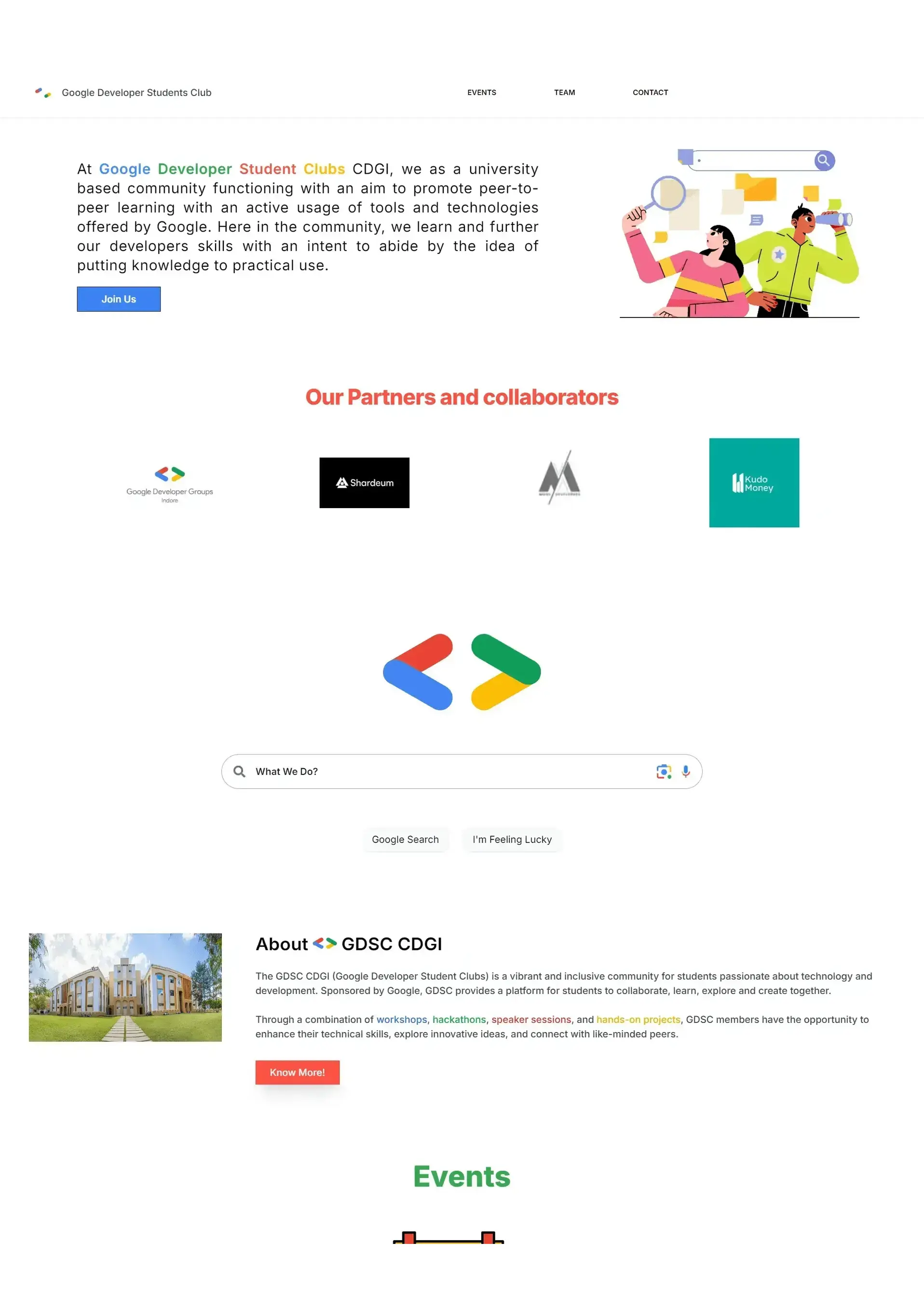 GDSC Project
