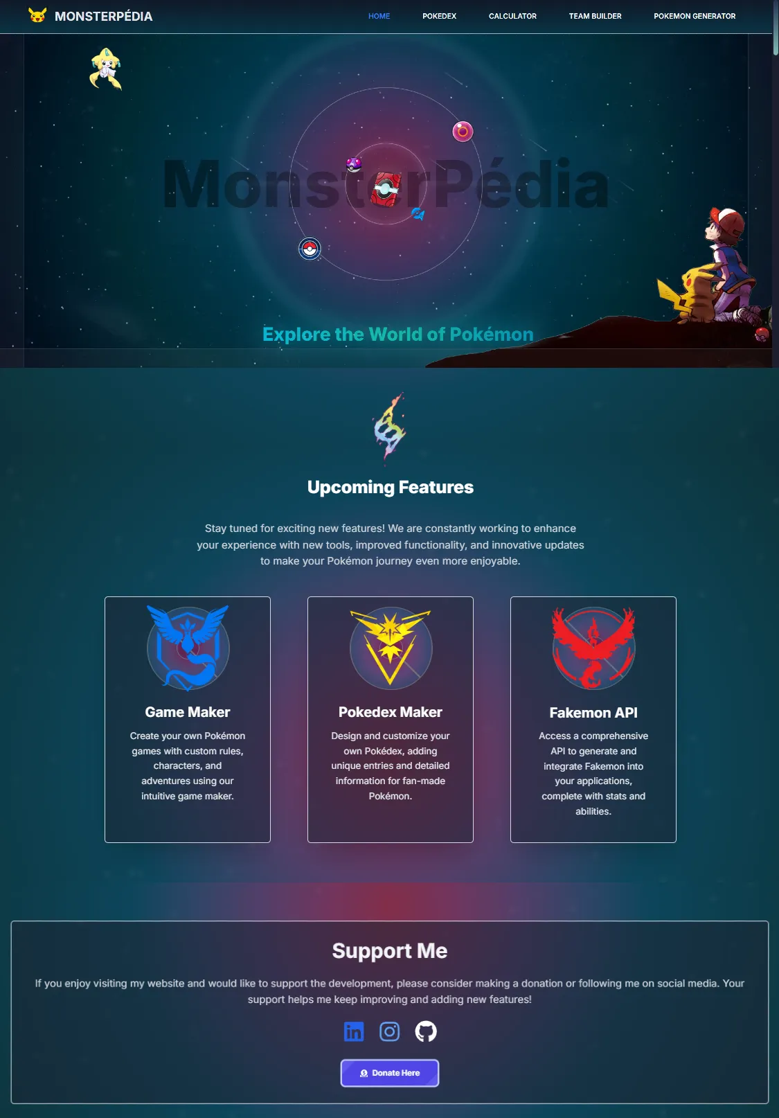 Monsterpedia Project